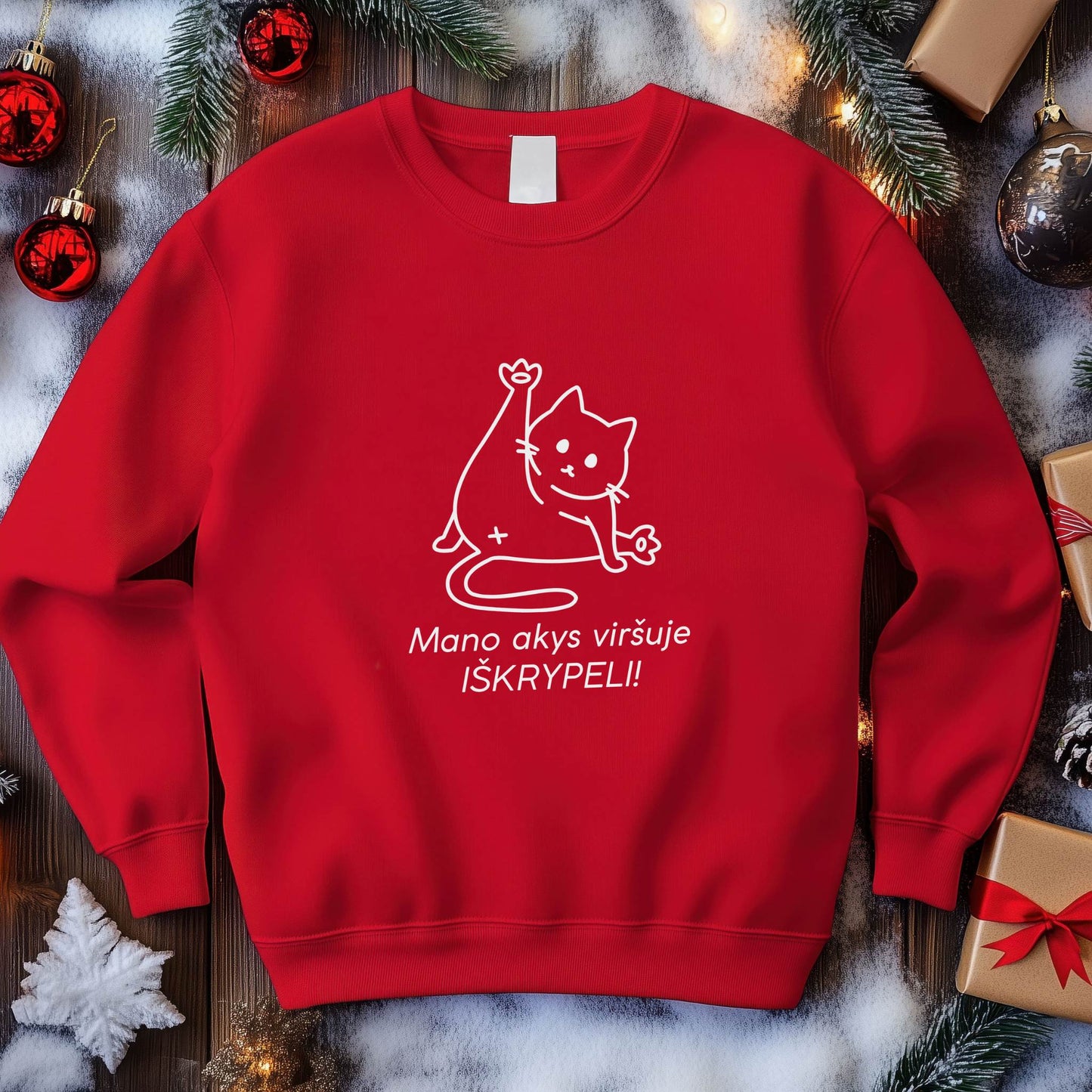 👀 Mano akys viršuje IŠKRYPELI!  🐈‍⬛